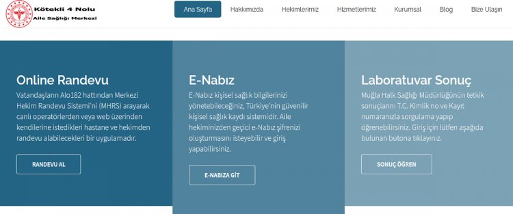 Aile Sağlığı Merkezi Yönetilebilir Web Uygulaması