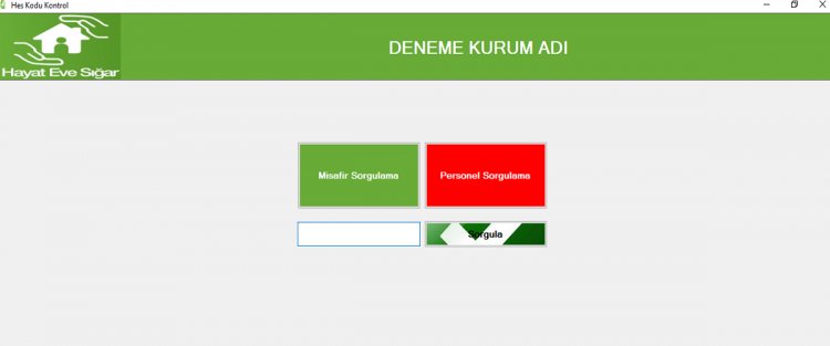 Hes Kodu Sorgulama Yazılımı
