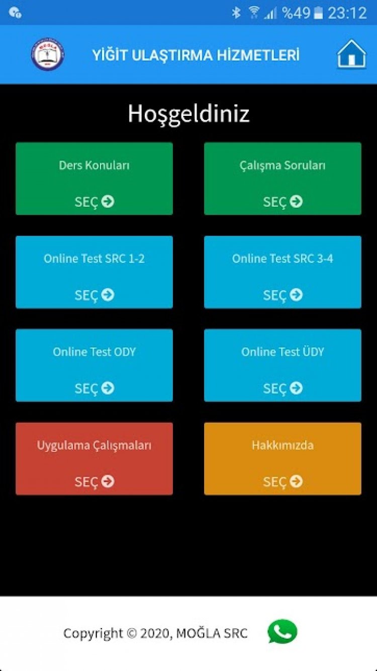 Src Test Uygulaması