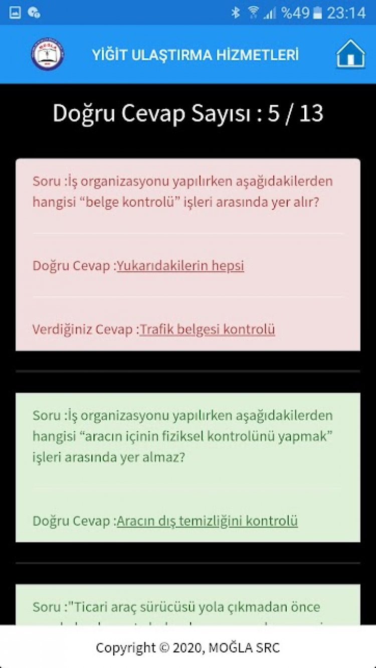 Src Test Uygulaması