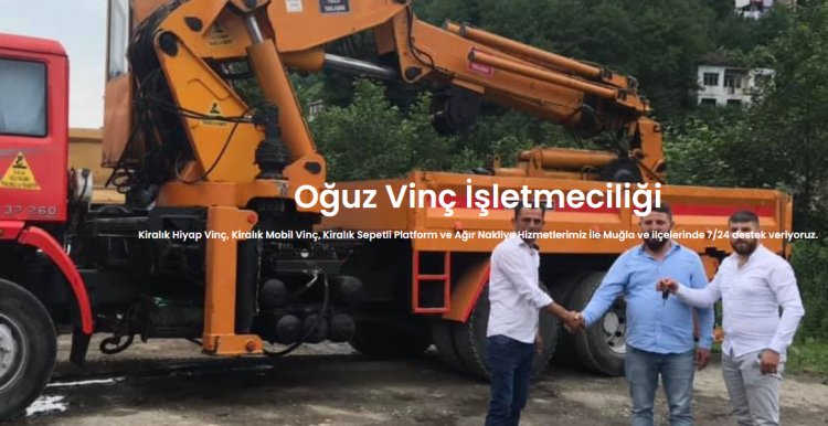 Vinç Kiralama Sitesi