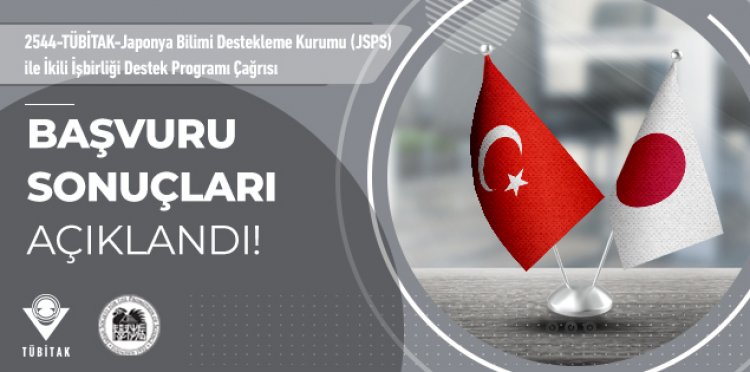 2544 - TÜBİTAK - Japonya Bilimi Destekleme Kurumu (JSPS) ile İkili İşbirliği Destek Programı Başvuru Sonuçları Açıklandı!