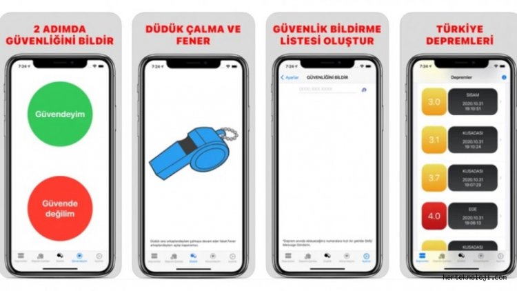 Depremler Sırasında Hayatı Kurtaran Sistemler Ve Uygulamalar