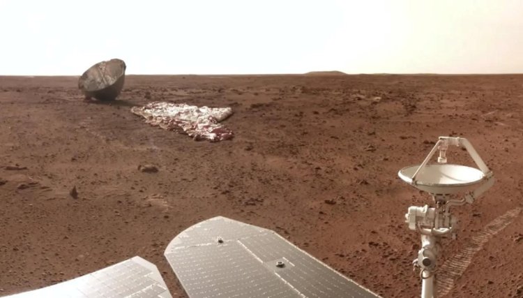 Çin'in uzay aracı kanıt buldu: Mars'a kar yağmış