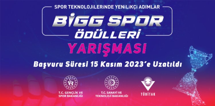 “BİGG SPOR Ödülleri” Yarışmasının Başvuru Süresi 15 Kasım 2023’e Uzatıldı